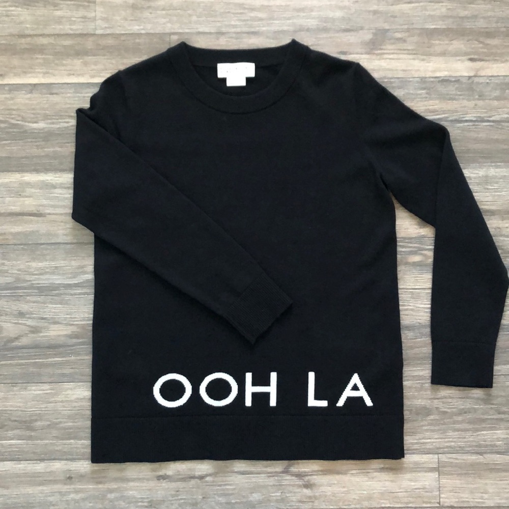 Kate Spade broome street oh la la sweater